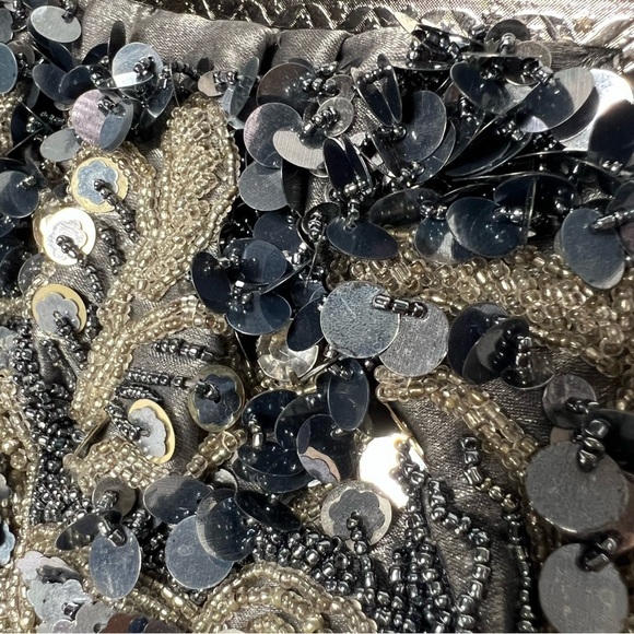 3/$60 Vintage Beaded Sequin Mermaidcore Handbag Shoulder Bag - Picture 4 of 7